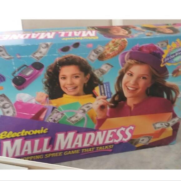Vintage Mall Madness Board Game 1996 Tested WORKING - Picture 1 of 3